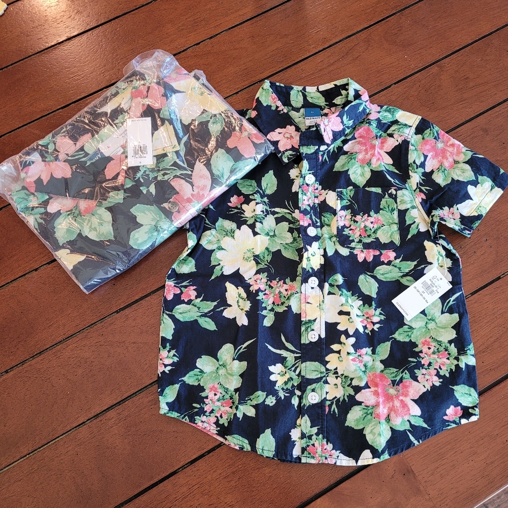 Old Navy Men's & Boys Matching Shirt